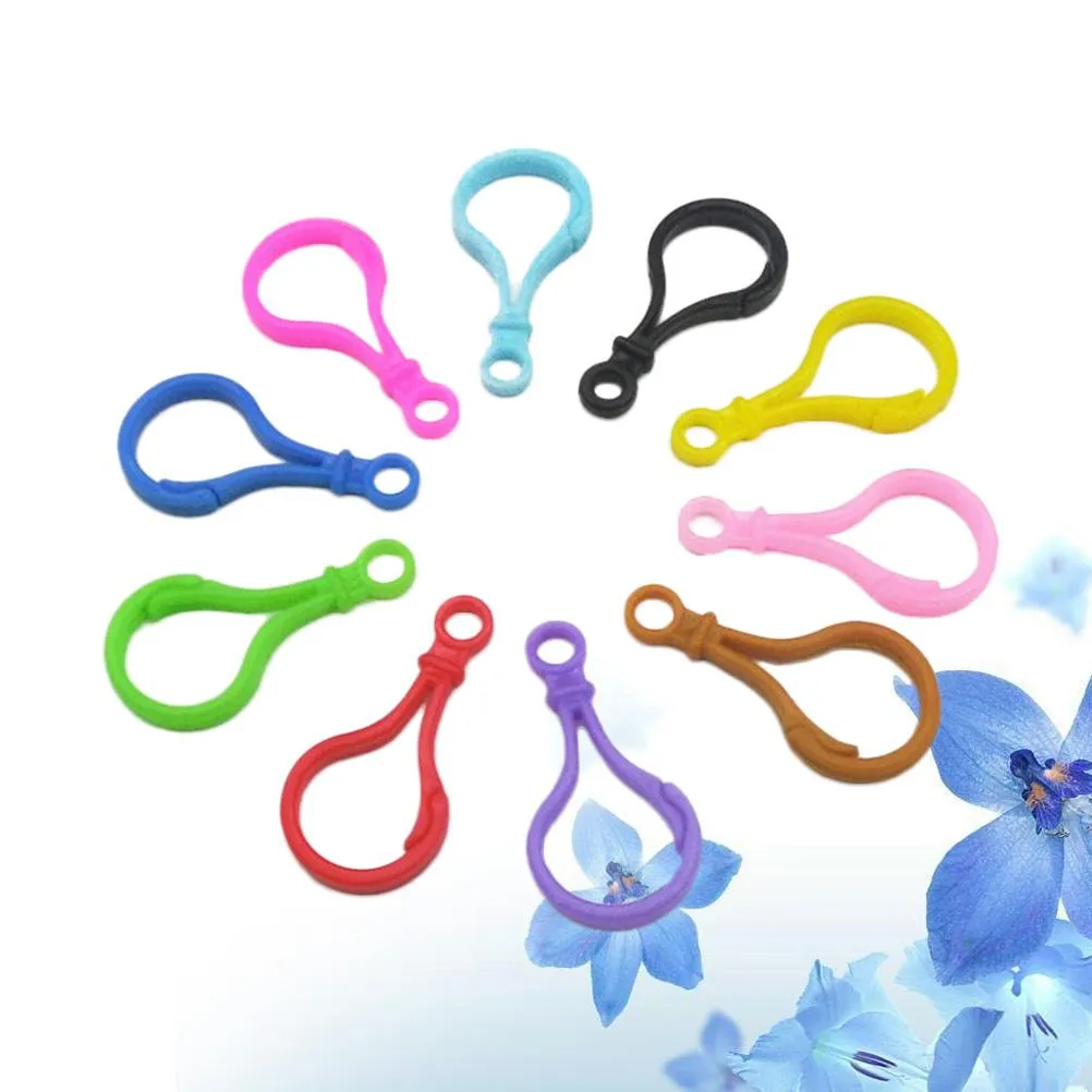 Plastic Clasps Bulb Candy Color Acrylic Keyring Clips Diy Accessories  Keychain For Pendant Handwork Diy Backpack3028 From Qsprd, $21.01